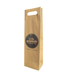 Bolsa de papel 11,5x9x39,5 - LINNER MARRÓN - 1000 UNIDADES