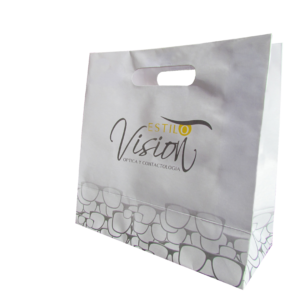 Bolsa de papel 19x9x19 - LINNER BLANCO - 100 UNIDADES