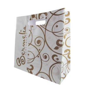 Bolsa de papel 19x9x19 - KRAFT BLANCO - 100 UNIDADES