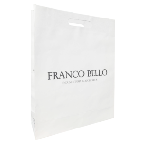 Bolsa de papel 30x12x44,5 - LINNER BLANCO - 100 UNIDADES