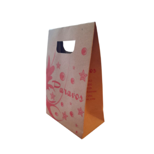 Bolsa de papel 10,5x6x16 - LINNER MARRÓN - 500 UNIDADES